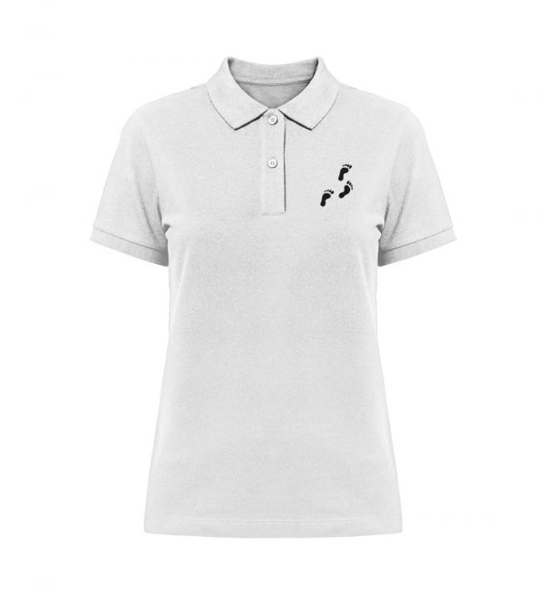 Damen Polo-Shirt mit Barfuß Motiv von Barfuss SHIRT